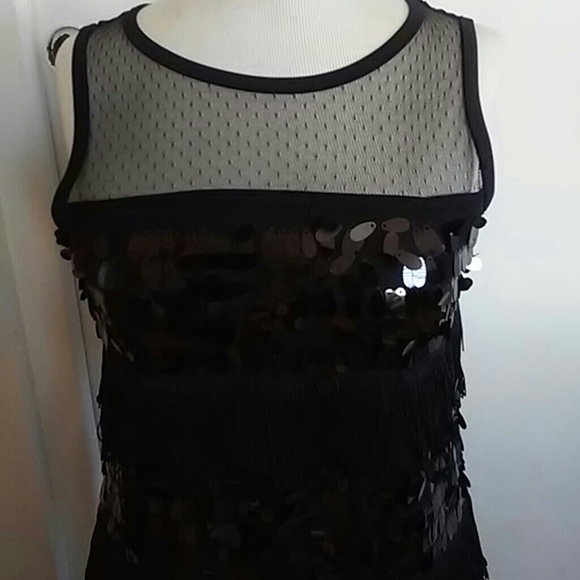 Nice Black Mini evening Dress - Picture 3 of 4